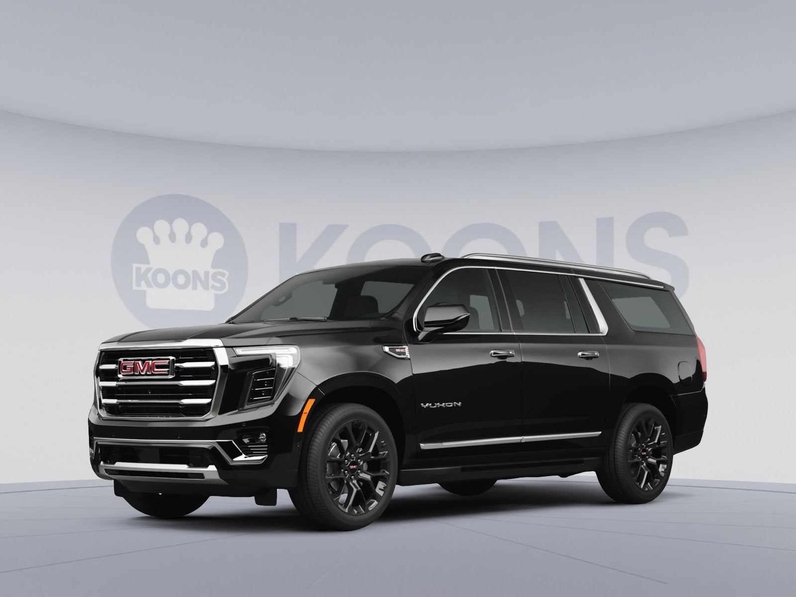 2026 GMC Yukon Elevation in Onyx Black — front three-quarter view