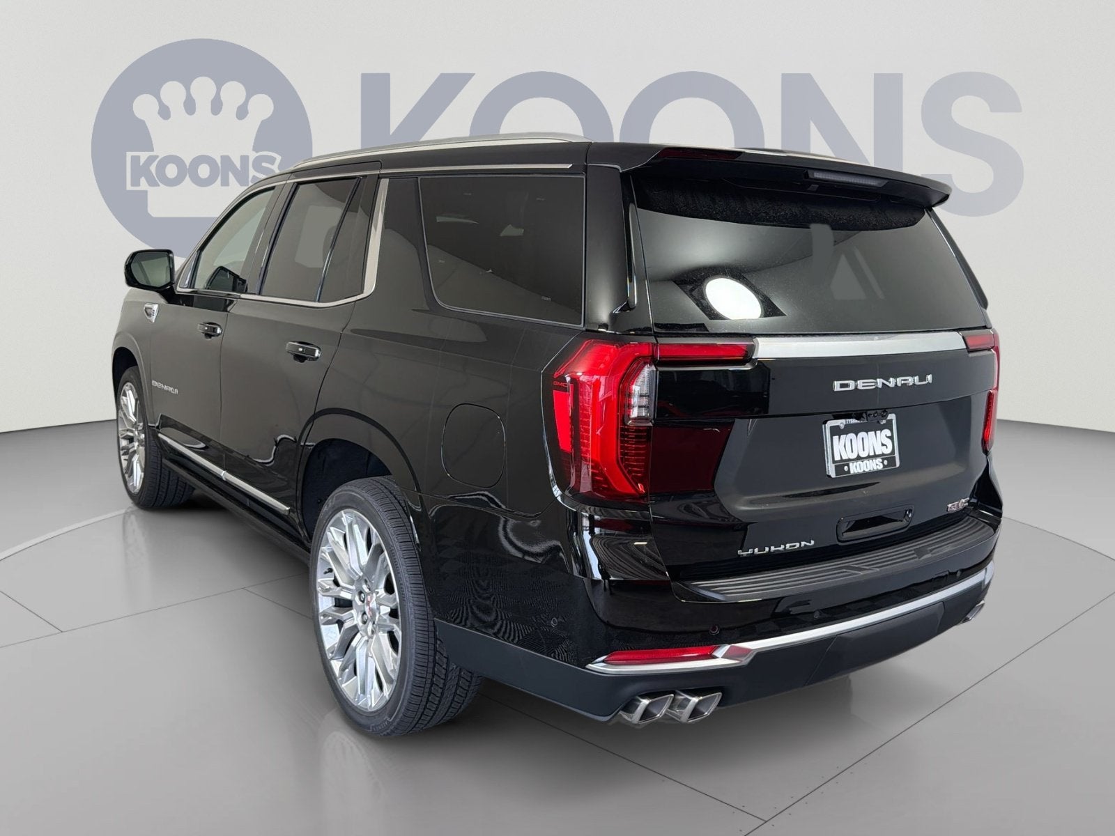 2026 GMC Yukon — rear three-quarter view