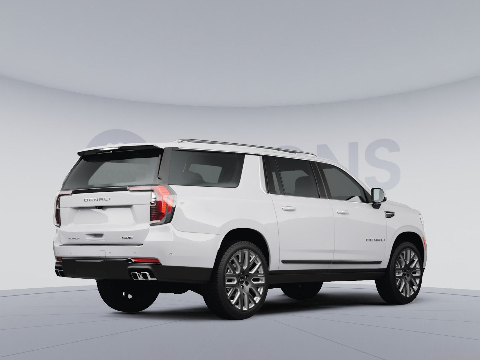 2026 GMC Yukon XL — rear three-quarter view