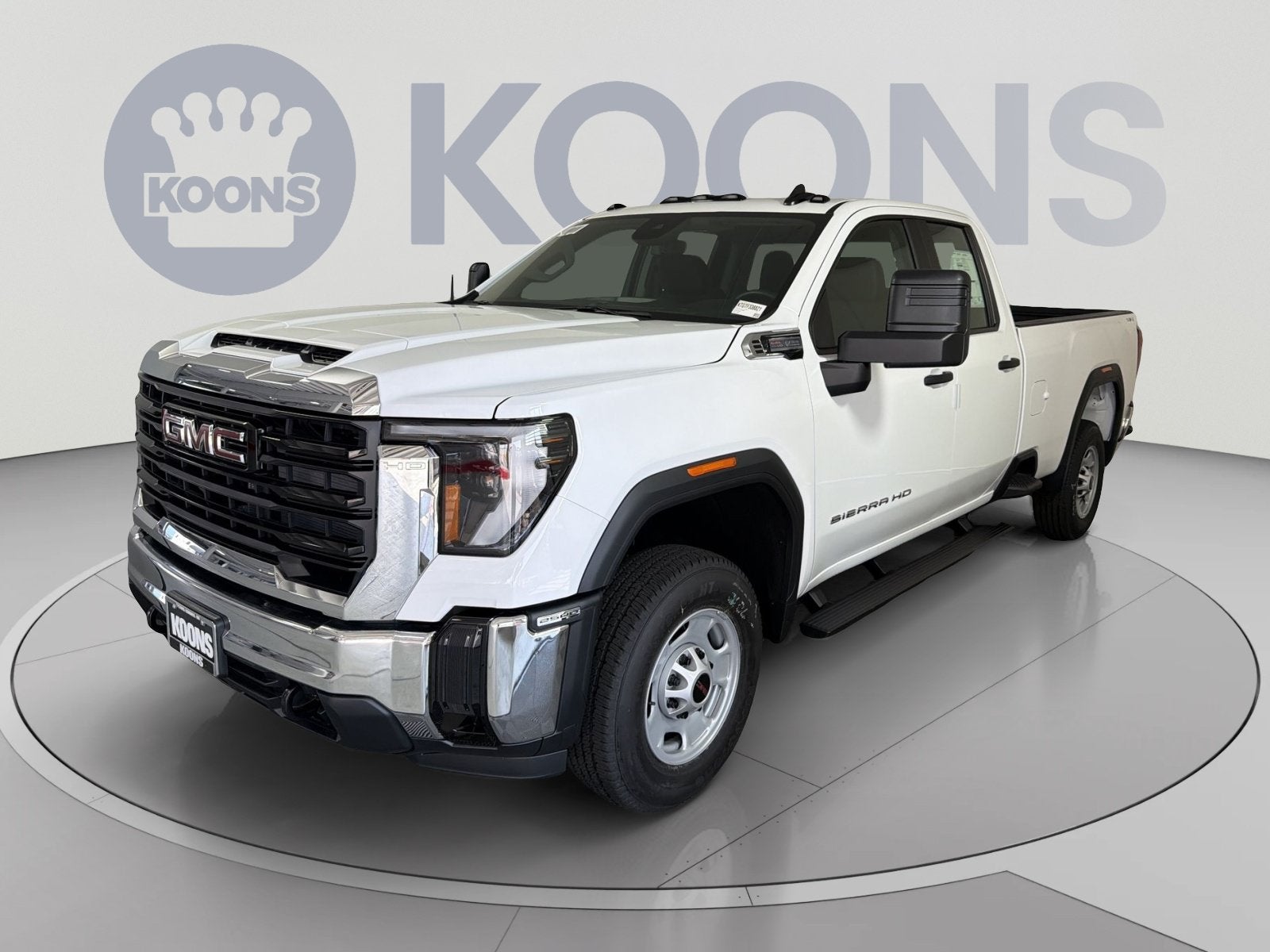 2026 GMC Sierra 2500 HD Pro in Summit White — front three-quarter view