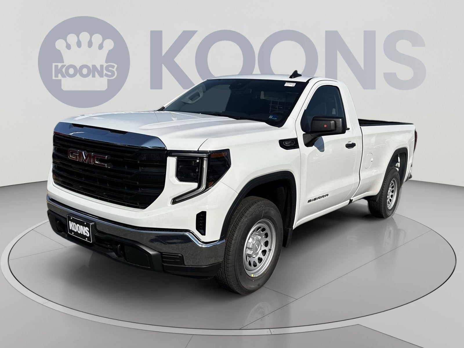 2026 GMC Sierra 1500 Pro in Summit White — front three-quarter view