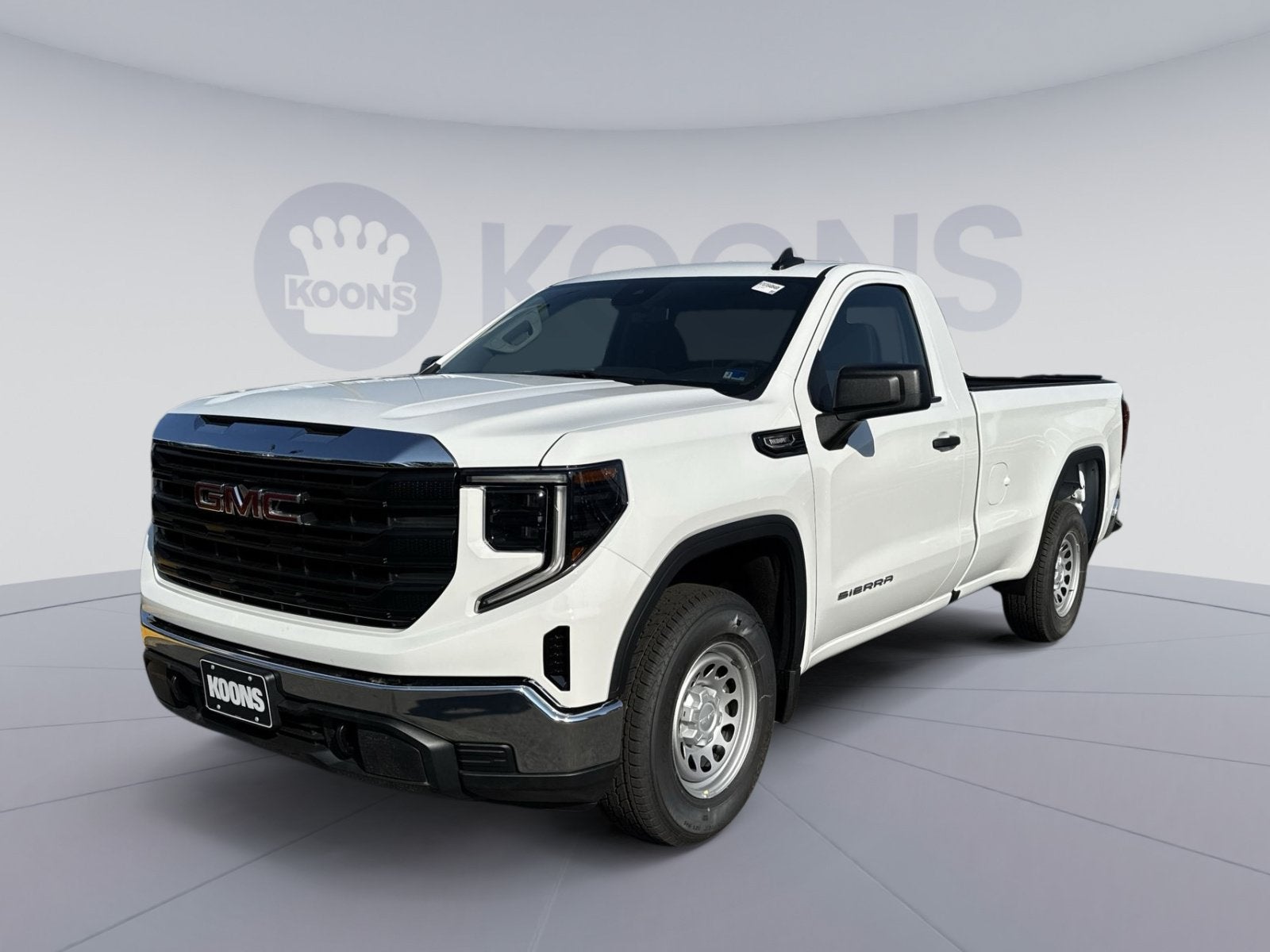 2026 GMC Sierra 1500 Pro in Summit White — front three-quarter view