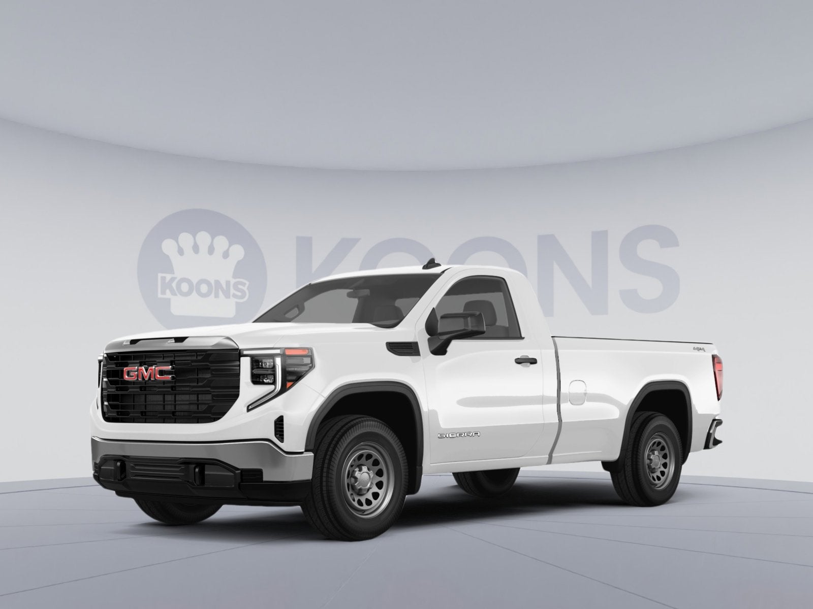 2026 GMC Sierra 1500 Pro in Summit White — front three-quarter view