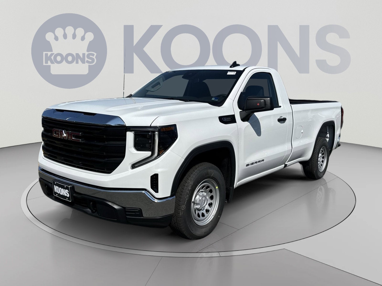 2026 GMC Sierra 1500 Pro in Summit White — front three-quarter view