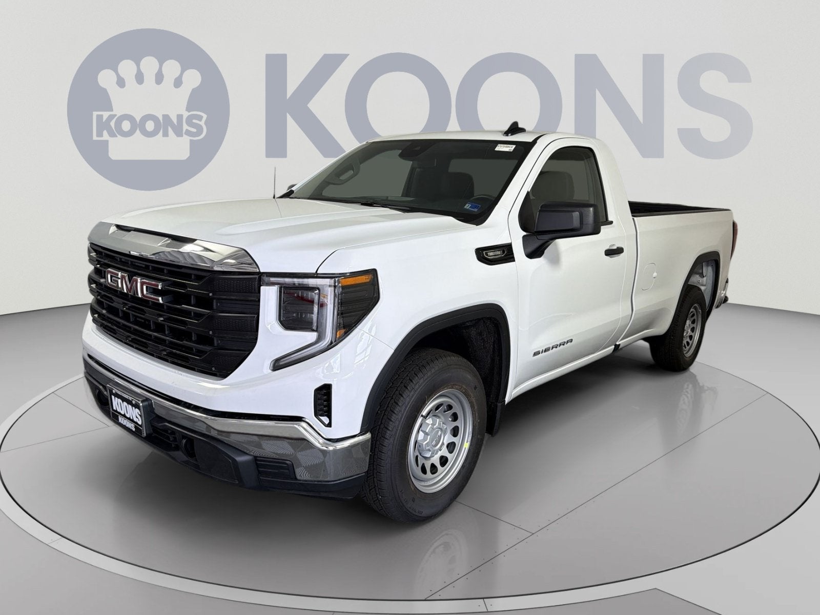 2026 GMC Sierra 1500 Pro in Summit White — front three-quarter view